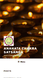 Mobile Screenshot of anahatachakrasatsanga.org